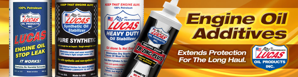 Engine Oil Additives - Extends protection for the long haul