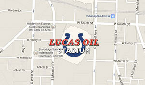 Lucas Oil Stadium Map