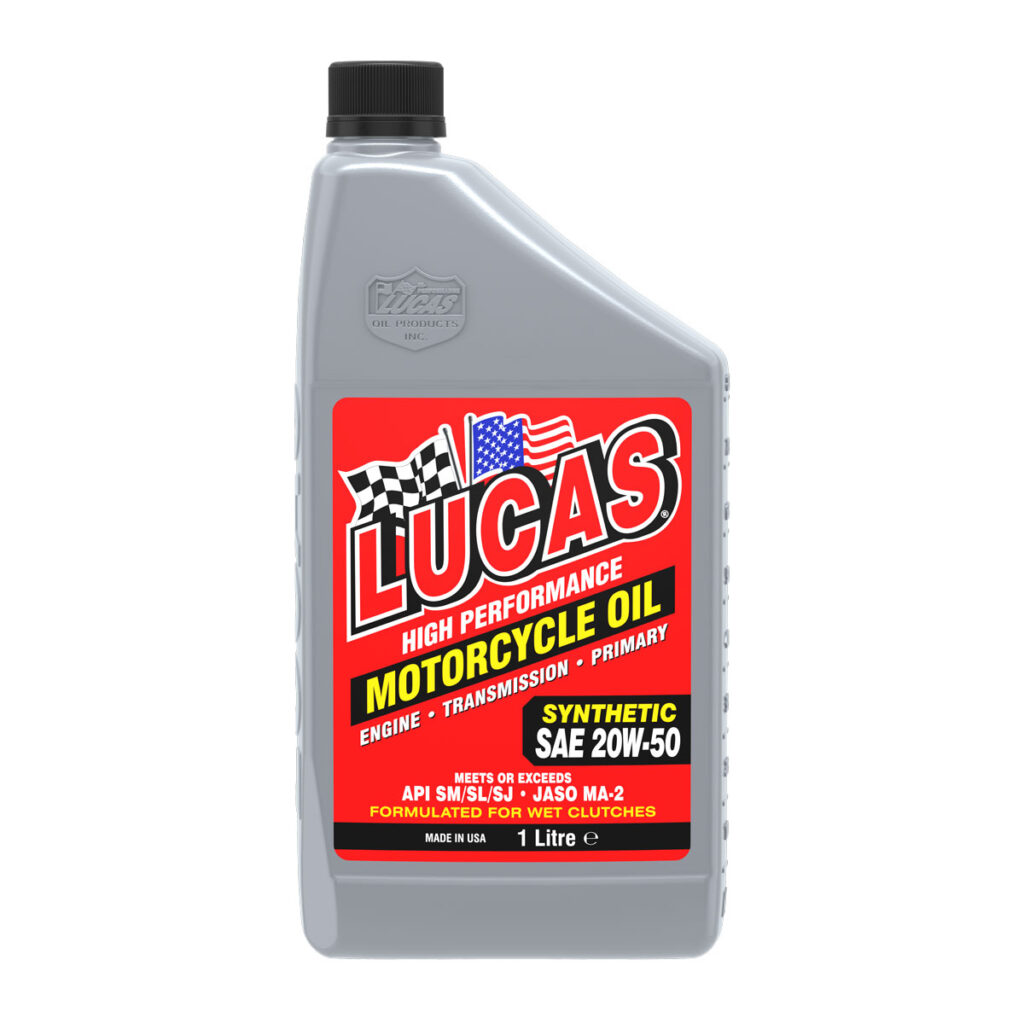 Motorcycle Oil Synthetic SAE 20W-50