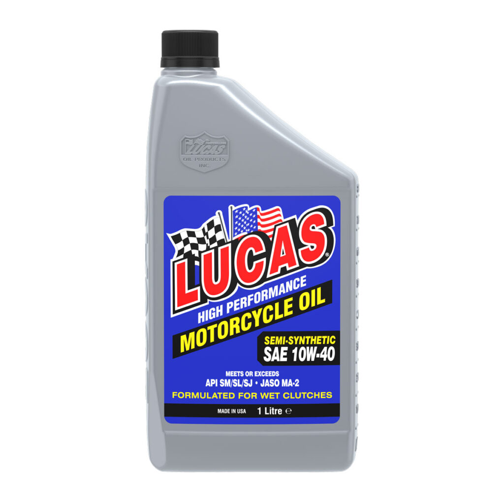 Motorcycle Oil Semi-Synthetic SAE 10W-40