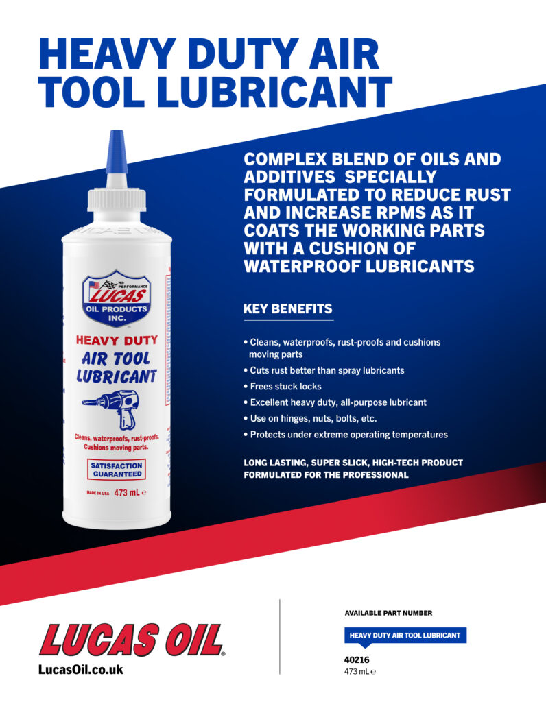 Air Tool Lubricant flyer