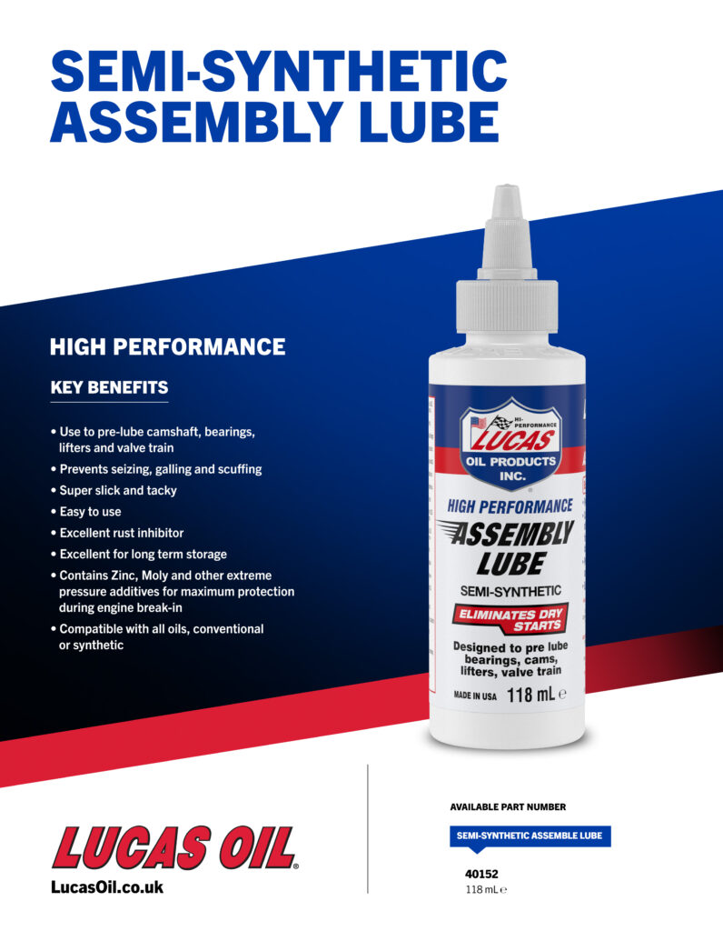 Assembly Lube flyer