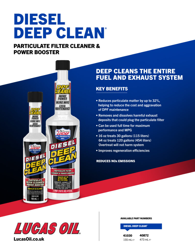 Diesel Deep Clean flyer