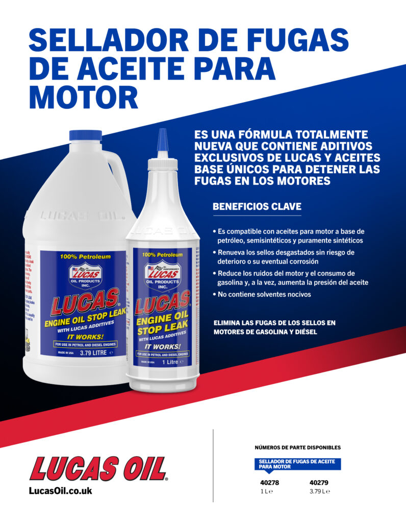 Engine Oil Stop Leak flyer ESP