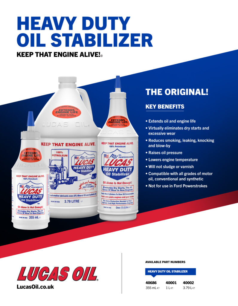 Heavy Duty Oil Stabilizer flyer