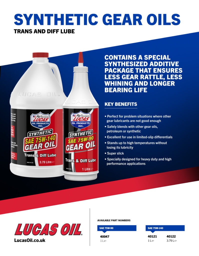 Syn Gear Oils flyer