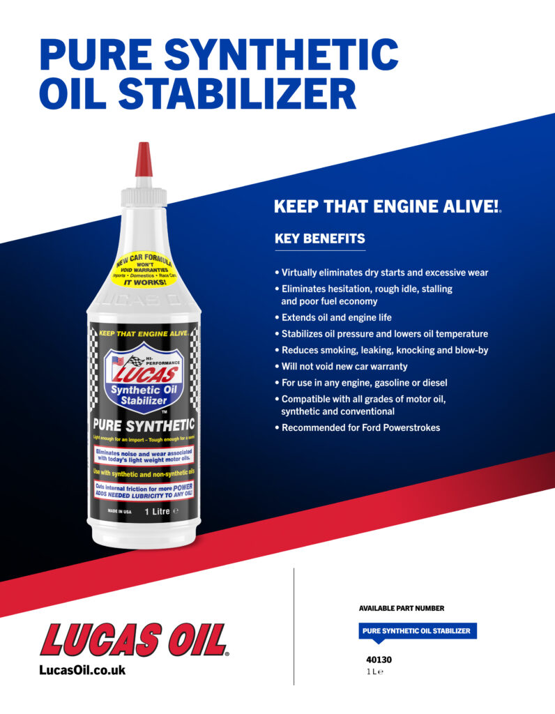 Pure Syn Oil Stabilizer flyer