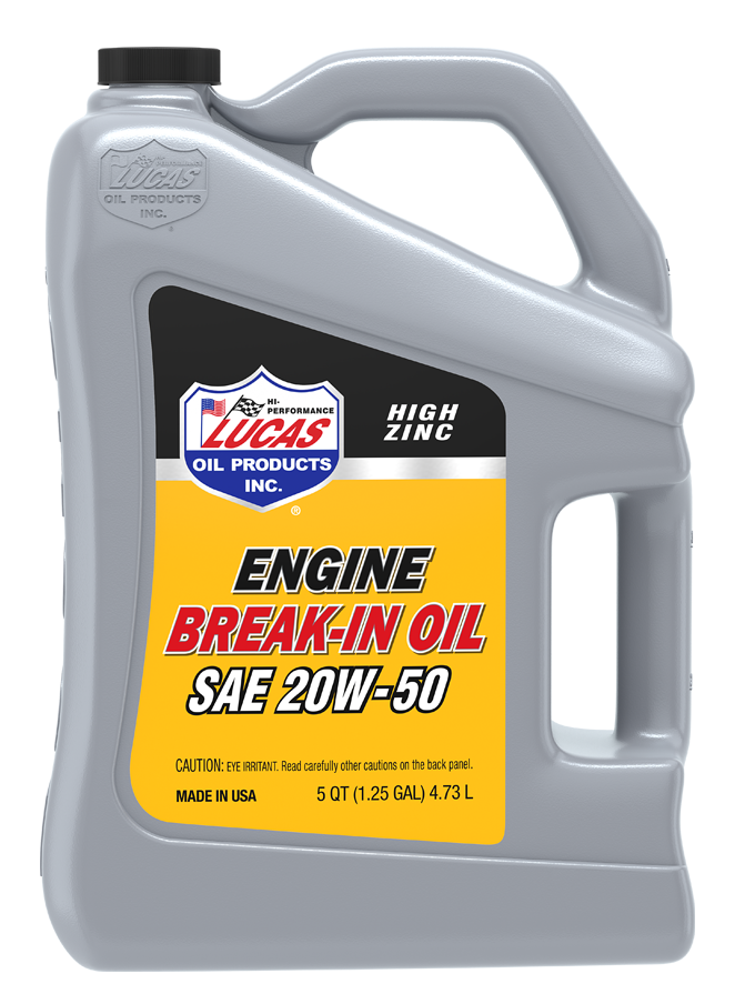 High Zinc Engine Break-In Oil