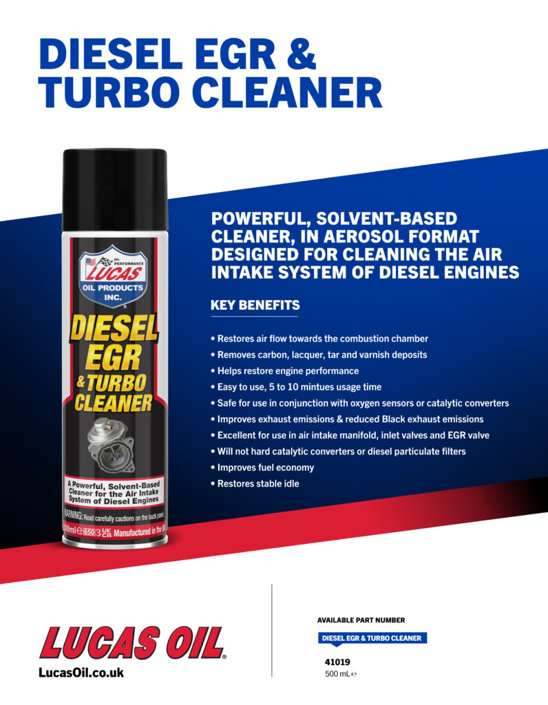 Diesel EGR & Turbo Cleaner Flyer