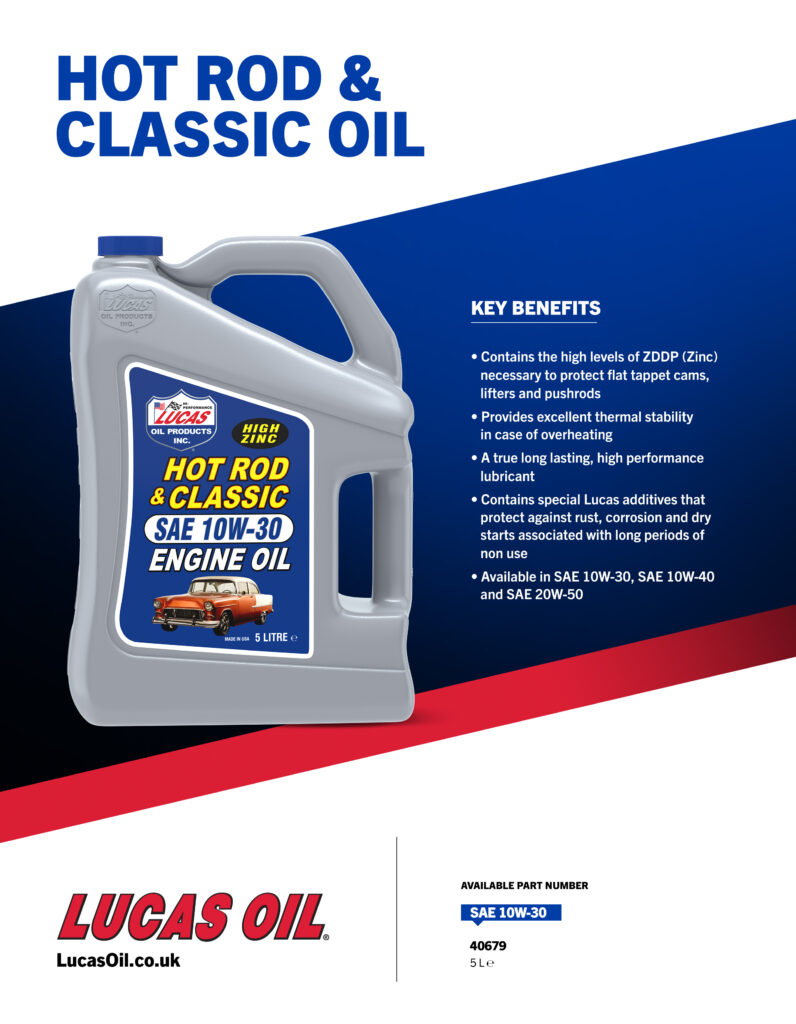 Hot Rod Oil 10W-30 flyer