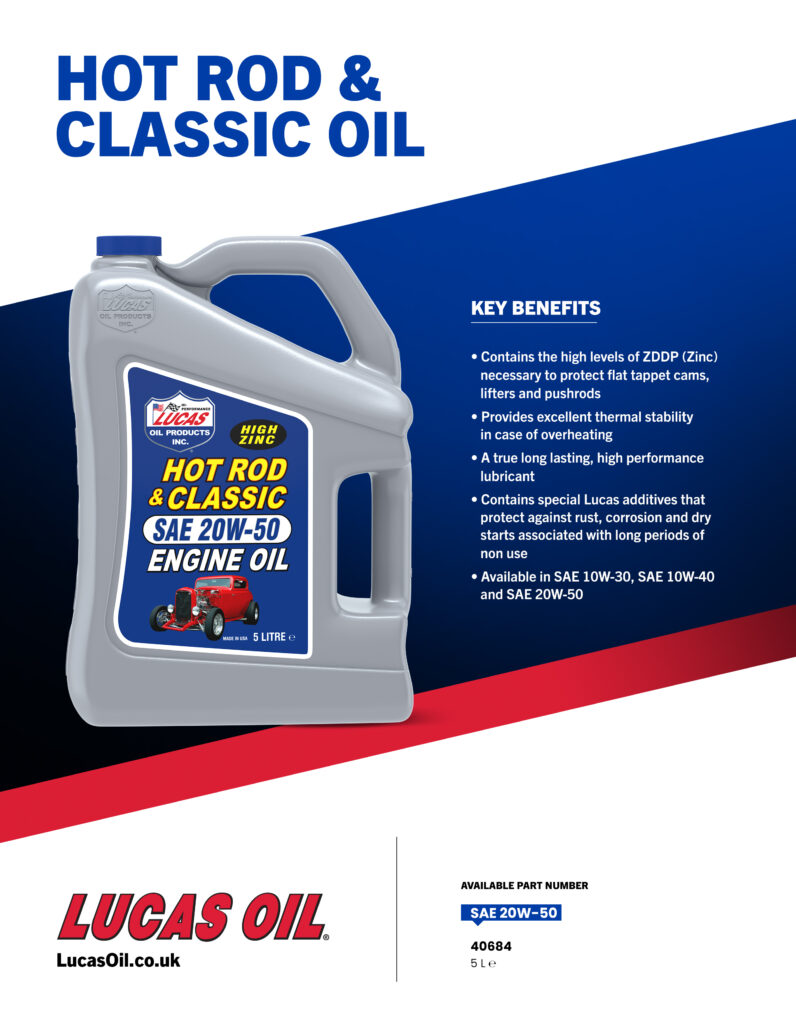 Hot Rod Oil 20W-50 flyer