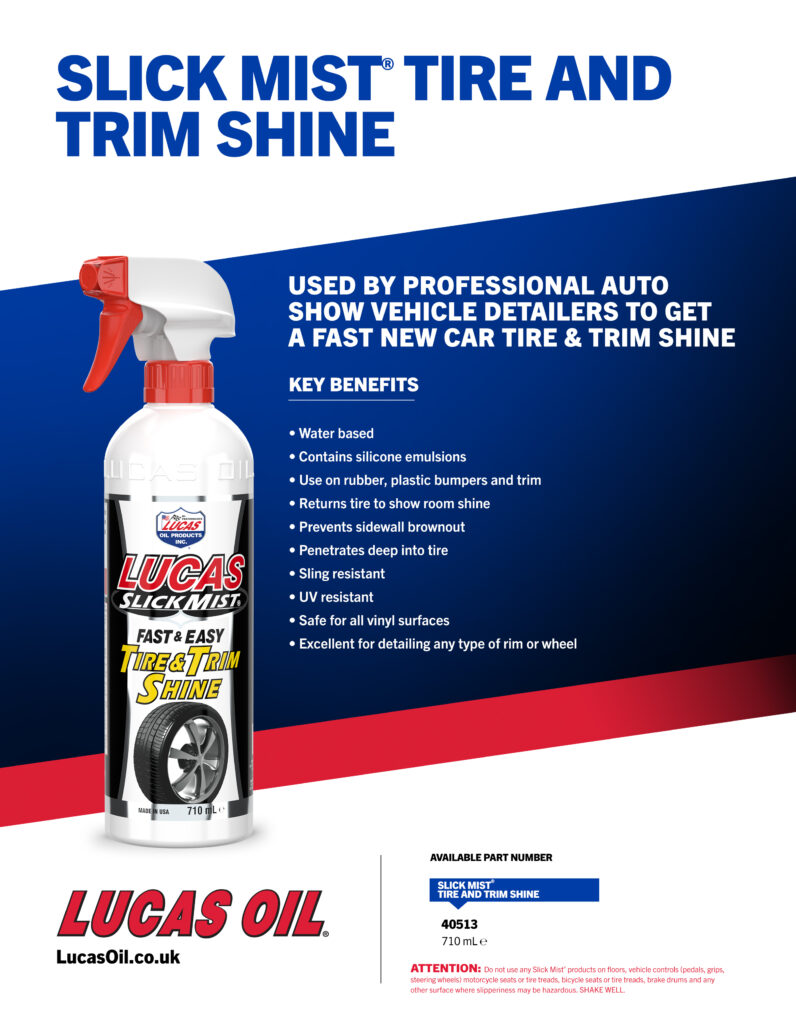 Slick Mist Tire and Trim Shine flyer