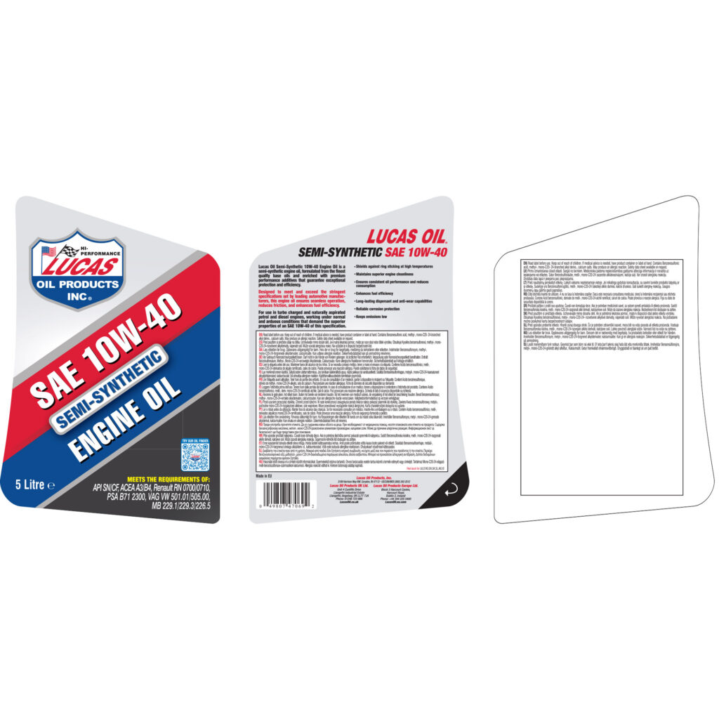 47069_Semi Syn 10W-40 label