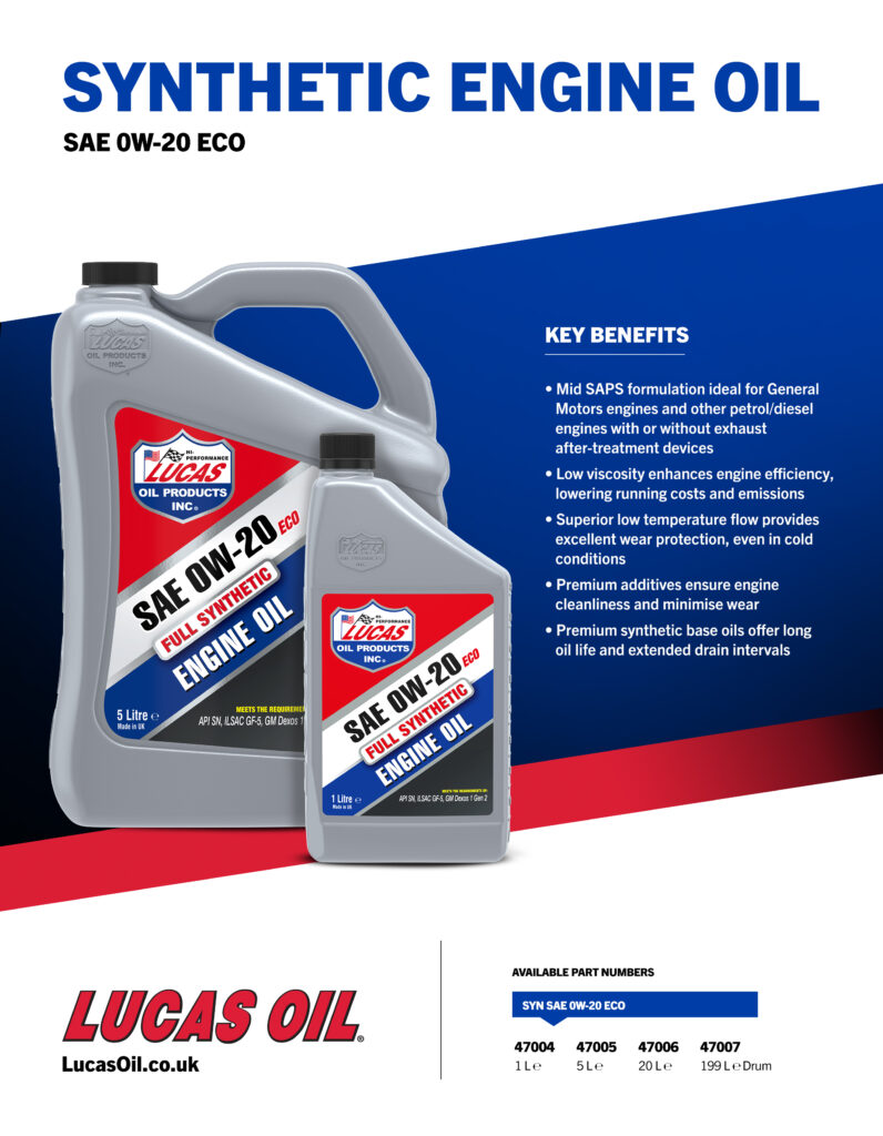 Syn 0W-20 ECO Engine Oil