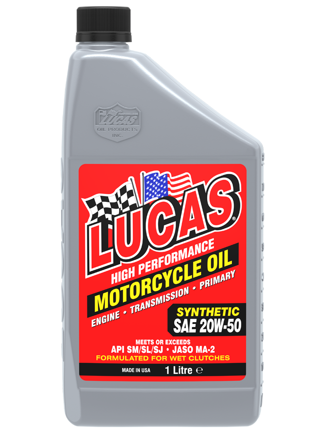 Synthetic SAE 20W-50 Motorcycle Oil