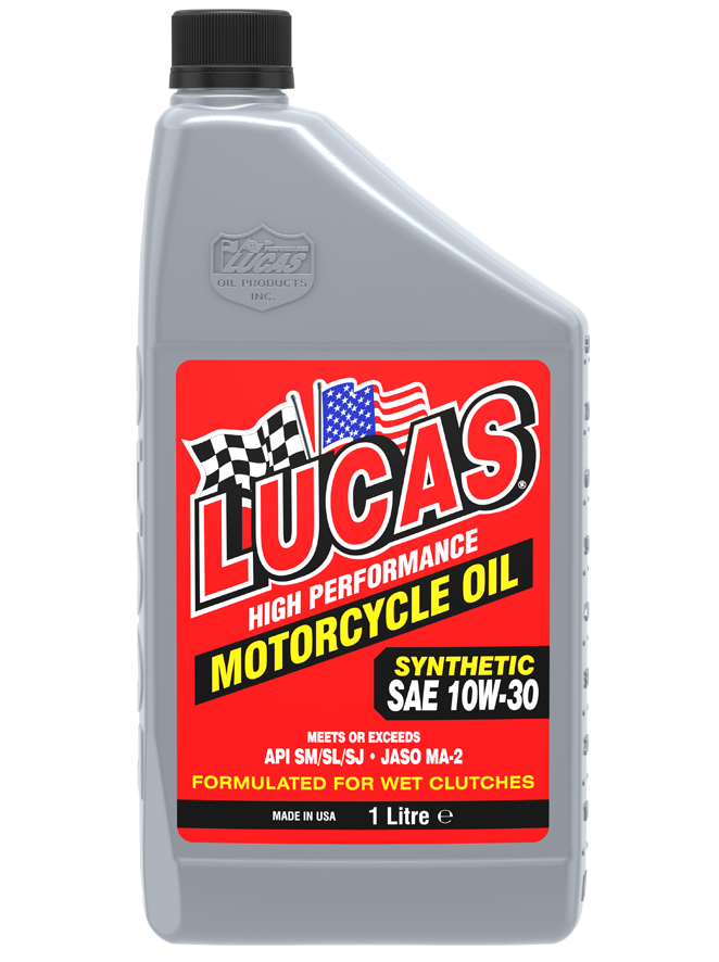 Synthetic SAE 10W-30 Motorcycle Oil