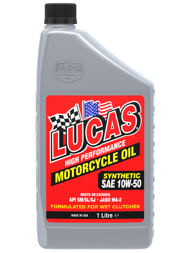 Synthetic SAE 10W-50 Motorcycle Oil