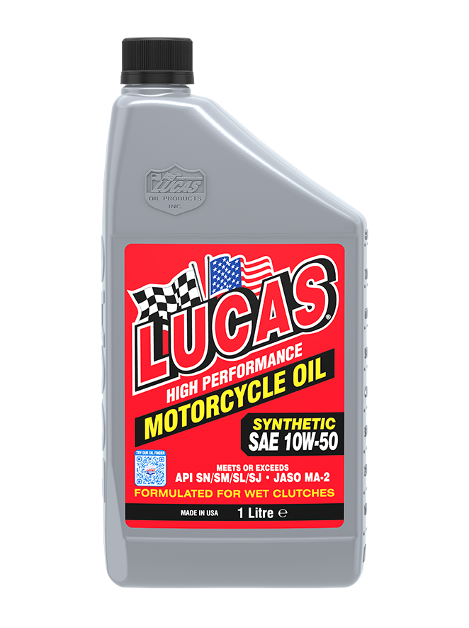 Synthetic SAE 10W-50 Motorcycle Oil